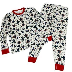 Marvel Hanna Andersson Adult Pajama Set XL Organic Cotton Comic Superheroes Desi